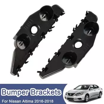 2 шт. кронштейн бампера передний левый правый для автомобиля со стороны водителя и пассажира для Nissan 62221-9HS0A Altima 2016 2017 2018 чёрный