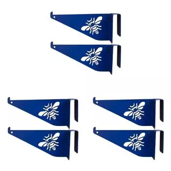 2 шт. кронштейн для осмотра улья, держатель рамки для улья, инструмент для пчеловодства (синий)