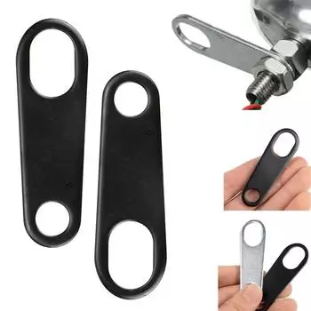 2 шт. кронштейны для ламп на мотоцикле, крепление для указателя поворота, кронштейны для фар, крепление для вилки мотоцикла, держатель для ламп серебряный