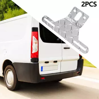 2 шт. Кронштейны для плафонов подсветки номерного знака Простая установка Профессиональные держатели Монтаж для