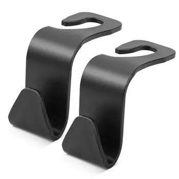 2 шт. крючки для подголовника автомобиля вешалка для сумок органайзер для спинки сиденья держатель клипсы авто крепеж крючки для хранения вещей в автомобиле аксессуары для интерьера 2pcs