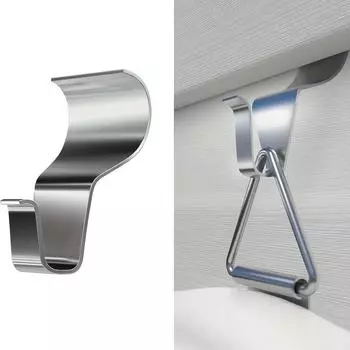 2 шт. крючки для винилового сайдинга, не требующие отверстий, прочные S-образные крючки из нержавеющей стали, металлические вешалки для одежды для подвешивания наружного декора 2Pcs