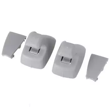 2 шт. Крючки-клипсы для солнцезащитного козырька для Chevrolet Cruze Sonic Spark Buick Verano 95994975