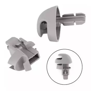 2 шт. Крючок-держатель для солнцезащитного козырька автомобиля для Dodge Durango 2000 2001 2002 2003 5GE11TL2AA