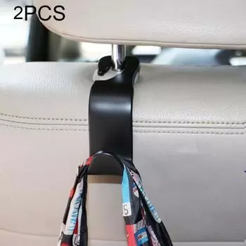 2 шт. Крючок для заднего сиденья автомобиля из полипропилена