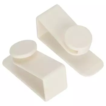 2 шт. крючок утолщенный дверная вешалка бесплатная перфорированная полка кровать шип предмет подвешивание инструмент белый