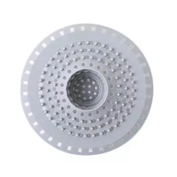 2 шт. Круглый сливной фильтр для волос, сливной фильтр для пола, улавливатель отходов, сито для раковины, душевая комната серый