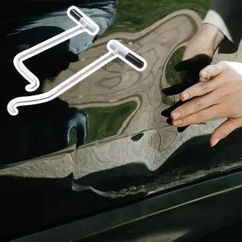 2 шт., крюк для удаления вмятин без покраски, инструмент для ремонта вмятин на автомобиле, стержни для ремонта вмятин на кузове автомобиля, монтировка, стержни для удаления вмятин
