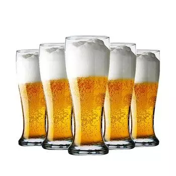 2 шт. кружка для пшеничного пива Weizen Glass Personality Craft Пивные кружки хрустальная кружка стакан для сока посуда для питья принадлежности для домашнего бара