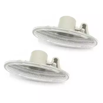 2 шт., крышка бокового указателя поворота, маркер на крыло, подходит для Nissan Cube Juke Note