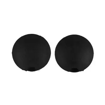 2 шт., крышка буксировочной проушины заднего бампера, заглушка для буксировочного колпачка, подходит для Benz 2008-2016, пластиковые черные, высокого качества, внешние детали автомобиля 2pcs