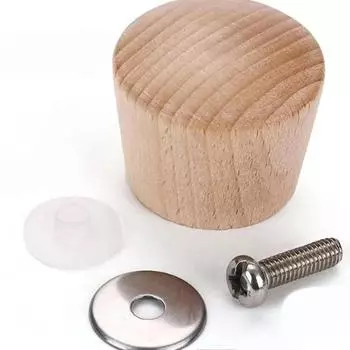 2 шт. Крышка для кастрюли деревянная ручка для крышки кастрюли ручка для удержания универсальной кухонной посуды сменная ручка для крышки, ручка для посуды и кастрюли