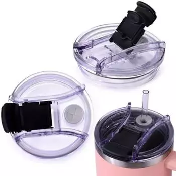 2 шт., крышка для стакана с защитой от проливания, крышка для стакана с защитой от проливания, крышка для автомобильного стакана, бутылка S чёрный