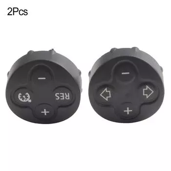 2 шт. Крышка кнопки многофункционального управления рулевого колеса для BMW, MINI, Cooper R55, R56, R57, R58, R59, R60, R61 07-14 CHINA