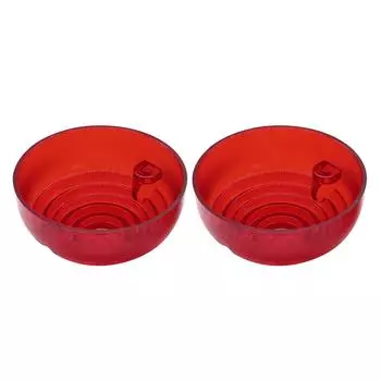 2 шт. крышка объектива боковой фонарь крышка линзы заднего стоп-сигнала замена линз для Land Rover Defender янтарь