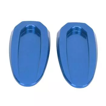 2 шт. Крышка основания зеркала из алюминиевого сплава, водостойкая, крышка отверстия для зеркала ветрового стекла для S1000RR 2019