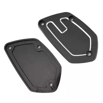 2 шт. Крышка сцепления переднего тормоза мотоцикла с ЧПУ из алюминиевого сплава для R NineT Scrambler Racer Pure Urban чёрный