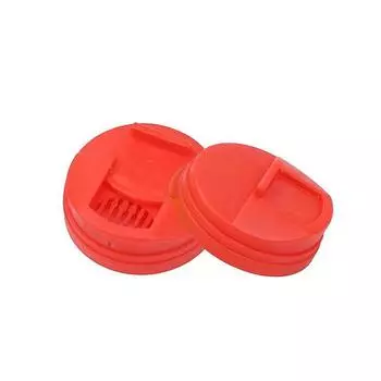 2 шт. крышки для банок с газировкой, крышки для банок для напитков, нажимные крышки для защиты от брызг, многоразовые герметичные крышки для банок с напитками, защитная крышка для пива, сока, безалкогольных напитков красный