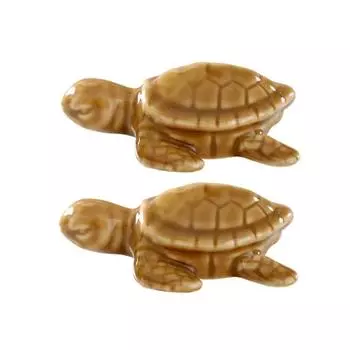 2 шт. Крышки для болтов унитаза в виде черепахи, керамическая крышка для болтов унитаза в виде морской черепахи, универсальная крышка для винтов