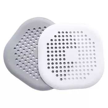 2 шт. крышки для слива душа, слив для ванны, пробки для улавливания волос с присоской для ванной комнаты, кухни