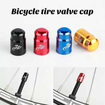 2 шт. крышки стержня клапана велосипедной шины Пыленепроницаемый и герметичный воздушный клапан шины Крышка из алюминиевого сплава Универсальная для горных велосипедов Шоссейные велосипеды Мотоциклы Велосипеды B красный