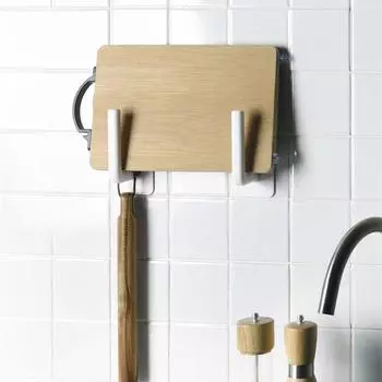 2 шт. кухонная самоклеящаяся вешалка для рулонов бумаги, вешалка для полотенец, стеллаж для хранения onesize
