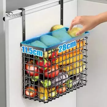 2 шт. кухонные полки, стеллажи для хранения, антикоррозийное покрытие, грузоподъемность 10 кг, простая установка, подвесные органайзеры для дверей шкафа чёрный