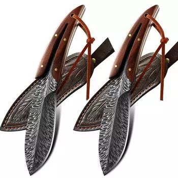 2 шт., кухонный нож из нержавеющей стали ручной работы, нож шеф-повара для обвалки, рыболовный нож, нож для мяса, кухонный нож, нож мясника 2pcs