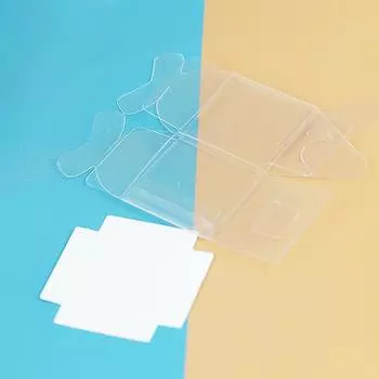 2 шт. кукольный домик мини прозрачная коробка для торта кукольный домик имитация десерта упаковочная коробка кукольный домик аксессуары ролевые игры игрушки one size