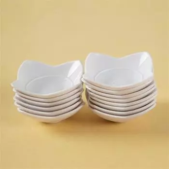 2 шт. кукольный домик мини столовая посуда тарелка модель кукольный домик имитация обеденная тарелка кухонная мебель аксессуары ролевые игры игрушки one size белый