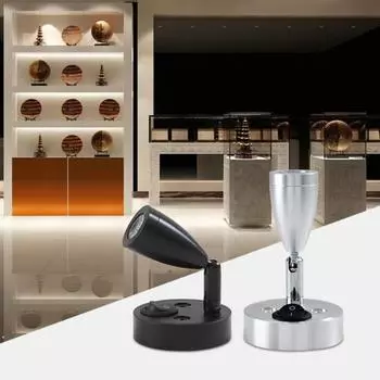 2 шт. лампа для чтения с кнопочным переключателем, регулируемый угол наклона 180 градусов, алюминиевая светодиодная сенсорная лампа для чтения с затемнением для автофургона чёрный