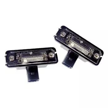 2 шт. лампа подсветки номерного знака 1J6943021B для Volkswagen VW Beetle 2006 2010 GOLF MK4 1998 2000 2004 Lupo Phaeton Polo