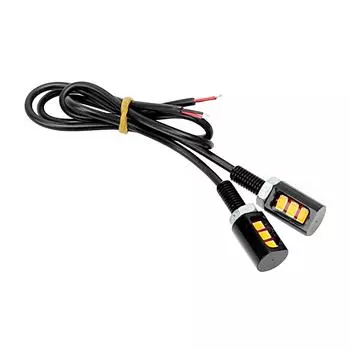 2 шт., лампа с винтом, автомобильные аксессуары, 12 В, светодиодный 5630 SMD, Стайлинг автомобиля, задний фонарь для мотоцикла, подсветка номерного знака автомобиля Cool White