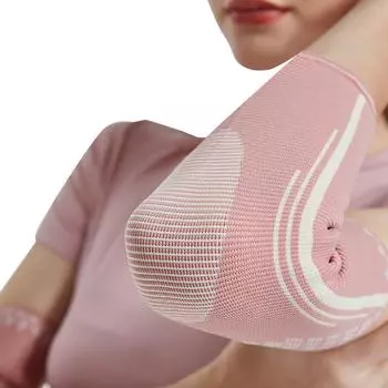 2 шт. Lbow Brace, компрессионный рукав, поддержка руки, эластичный рукав с ремешком для гольфа, баскетбола, тенниса, тренировки, артрита, облегчение боли S