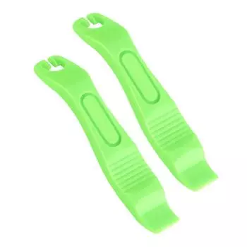 2 шт. Легкий велосипедный рычаг для шин, износостойкий инструмент для снятия шин, инструмент для открывания/разборки велосипедных шин, инструмент для ремонта велосипедов зелёный