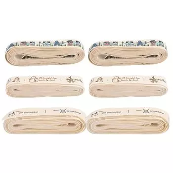 2 шт. Лента для тесьмы, мультфильм, живопись, свадьба, упаковка, одежда, украшения, аксессуары Style 1