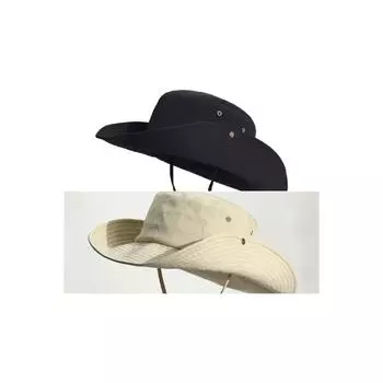 2 шт. летняя складная ковбойская шляпа Fedora в стиле сафари (2 куска)