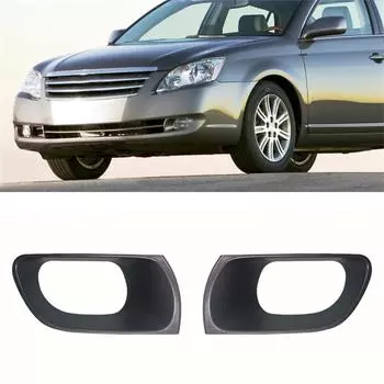 2 шт. левый + правый передний бампер, противотуманные фары, накладки для Toyota Avalon 2005-2007