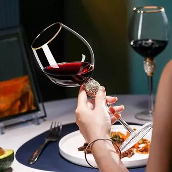 2 шт. Light Wind · No Light Роскошный хрустальный бокал для вина в стиле Пномпеня, бокал для коктейля, бокал для шампанского, графин, набор 180-600ML