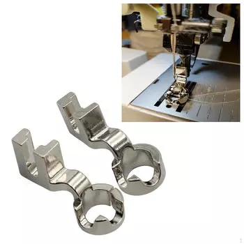 2 шт., линейка с низким хвостовиком, прижимная лапка для квилтинга для вышивания