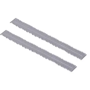 2 шт. линейки для кривых, металлические, легкие, шаблоны для тиснения, для украшения альбома