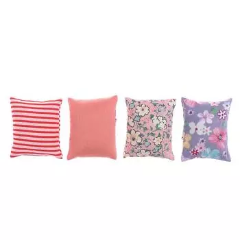 2 шт./лот 1/12 кукольный домик миниатюрные мини-подушки мебельные аксессуары игрушки