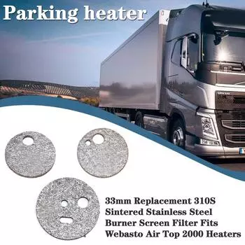 2 шт./лот 33 мм диаметр автомобильного обогревателя горелки сетки 1302799a | 1302799B сменные аксессуары части для Webasto Air 2000/S/S U6N2