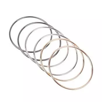 2 шт./лот 4 мм толщина Diy сумка ручка кольцо круглые металлические кольца 10.9 см Diy сумки сумки кошелек кольцо подвесная пряжка фурнитура