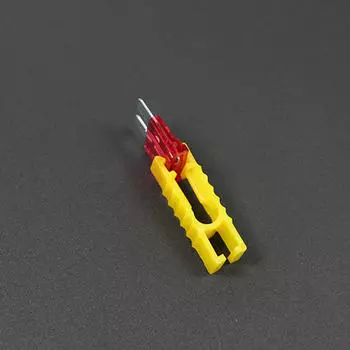2 шт./лот, автомобильный зажим для предохранителей из АБС-пластика, маленький и мини-зажим для выбора вставок, стандартный и средний зажим для выбора вставок