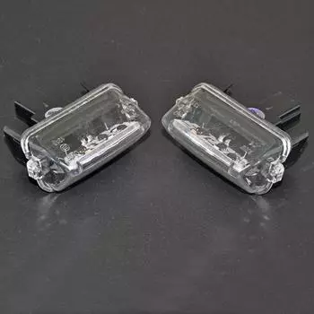 2 шт./лот canbus светодиодные лампы номерного знака OBC без ошибок 18 светодиодов для Toyota Yaris Camry