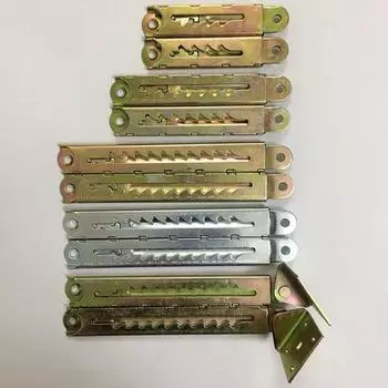 2 шт./лот линейный 4 5 7 10-позиционный храповой механизм регулировки для кровати, дивана, подголовника, храповой тяговый шарнир, подъемная опорная рама