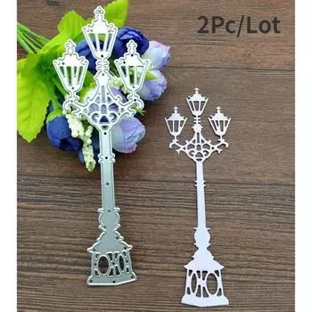 2 шт./лот маяк пляж для резки металла трафарет скрапбукинг фотоальбом бумага для открыток тиснение ремесло своими руками 2pc серебряный