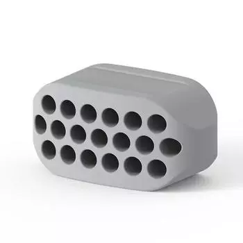 2 шт./лот, мяч для тренировки линии челюсти, тренажер для линии челюсти, мяч для упражнений на мышцы лица, JawLine, жевательный мяч, оборудование для тренировок, фитнес-оборудование 2 pcs белый