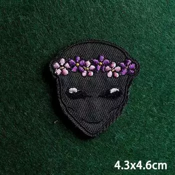 2 шт./лот нашивки, железные нашивки для одежды, вышивка, наклейка на одежду, вышитые нашивки для одежды, термоклеевые нашивки